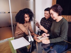Group talking