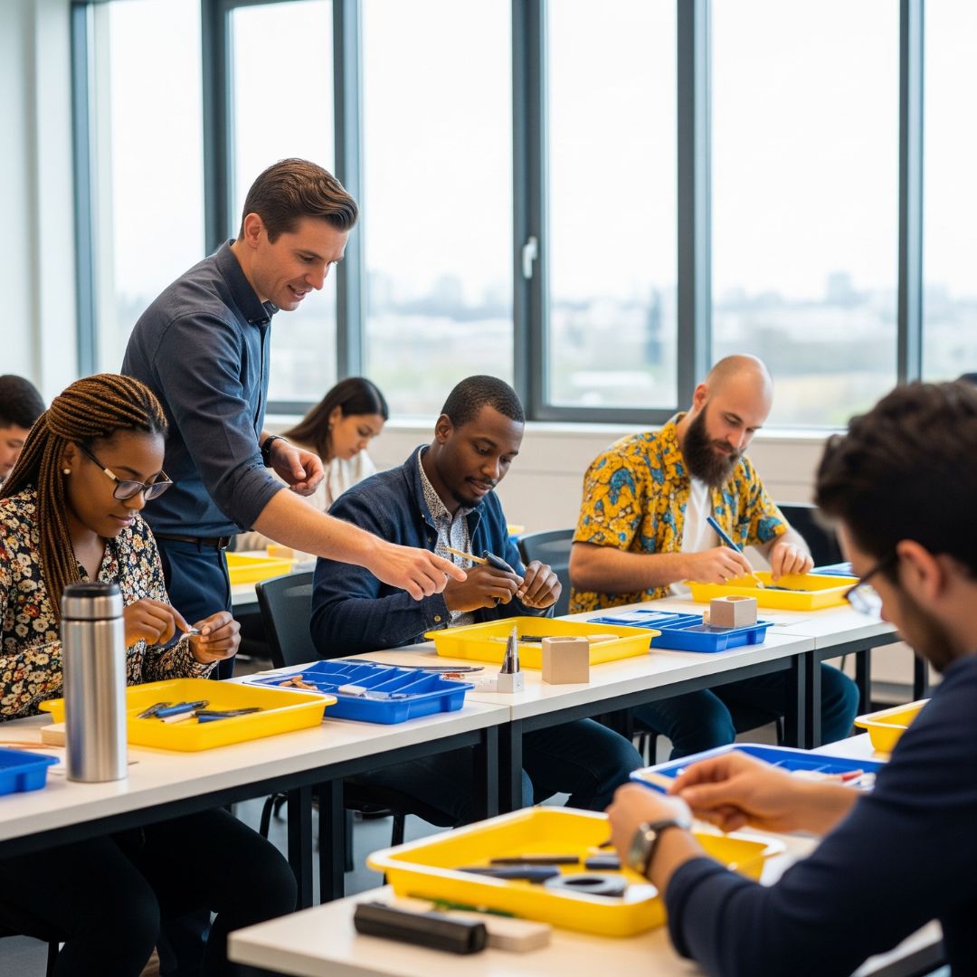 In-person employee workshop.